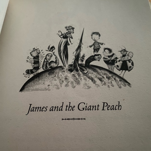 🌟
1996 Roald Dahl James & the GIANT Peach
 children chapter book Paperback - Picture 9 of 14